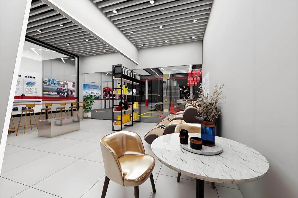 汽车维修店装修效果图