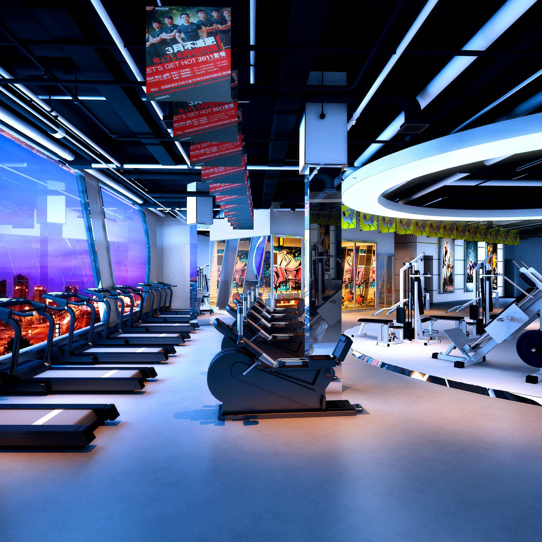 健身房装修多少钱健身房装修预算
