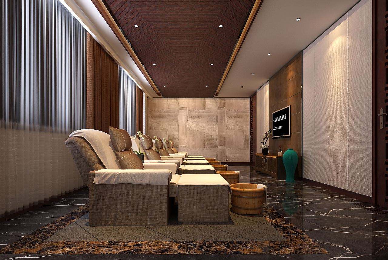 重庆足浴店装修设计足浴店装修公司