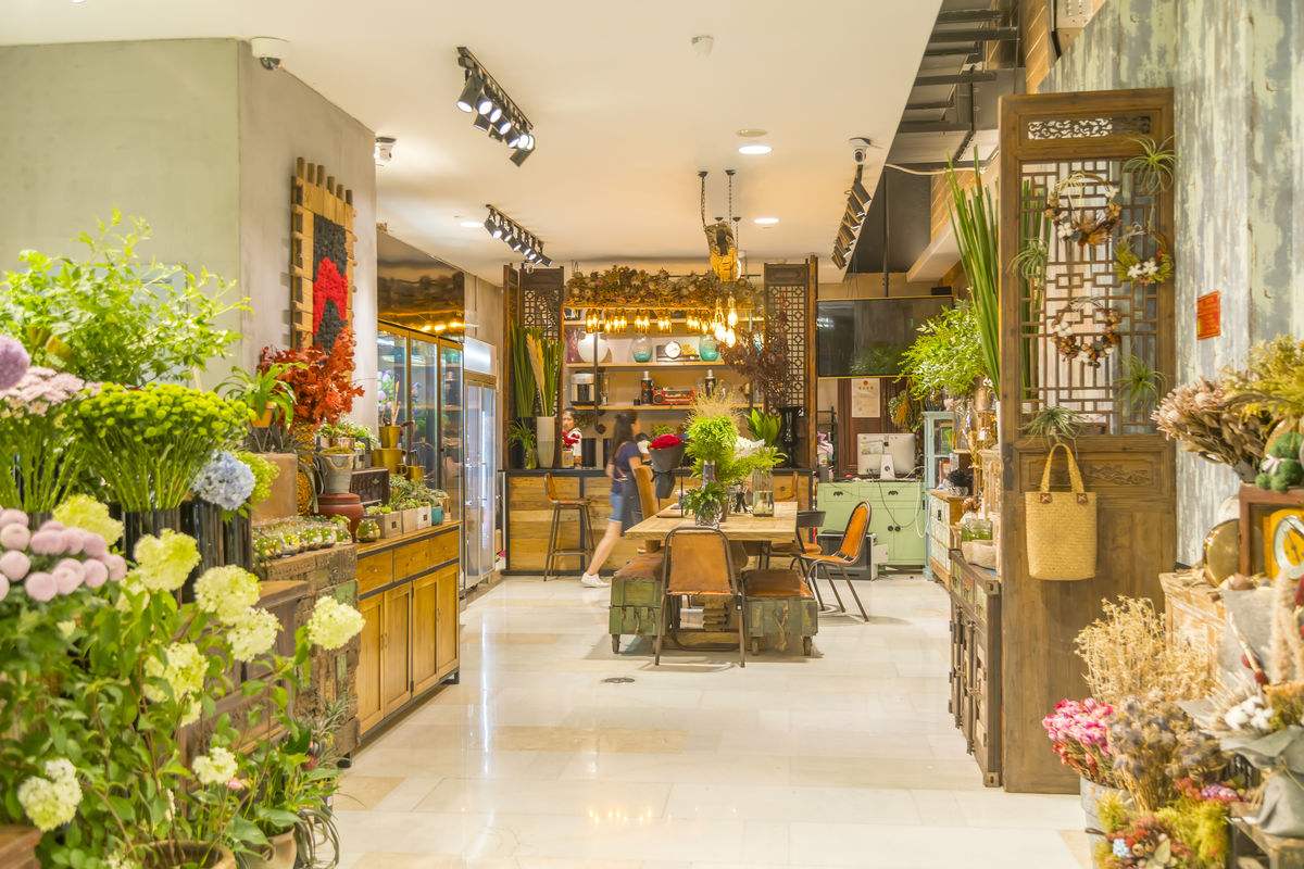 重庆花店装修,花店装修技巧,花店装修公司