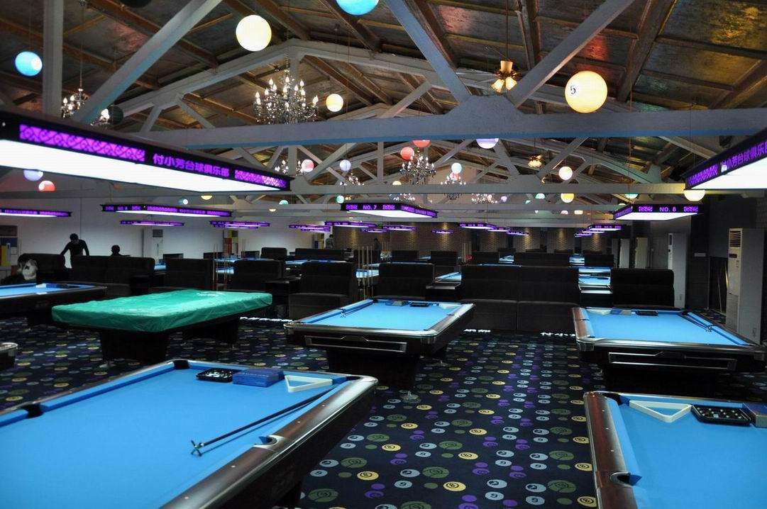 重庆台球俱乐部装修,台球室装修设计,台球室装修注意什么