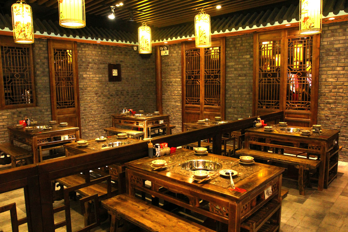 重庆火锅店装修离不开这几种风格火锅店装修效果图